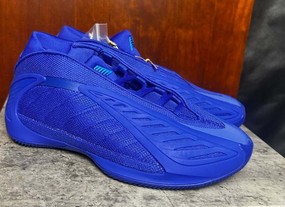 Adidas Anthony Edwards 2 Lucid Blue Basketball Shoes